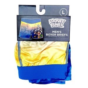 Looney Tunes Boxer Briefs Mens Large Underwear Tie Dye Bugs Bunny Taz Tweety